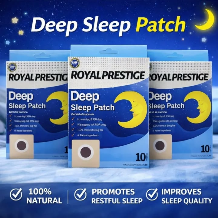 Royal Prestige Deep Sleep Patch Nighttime Relaxation Skin Patch - Pack of 10 Patches view 4