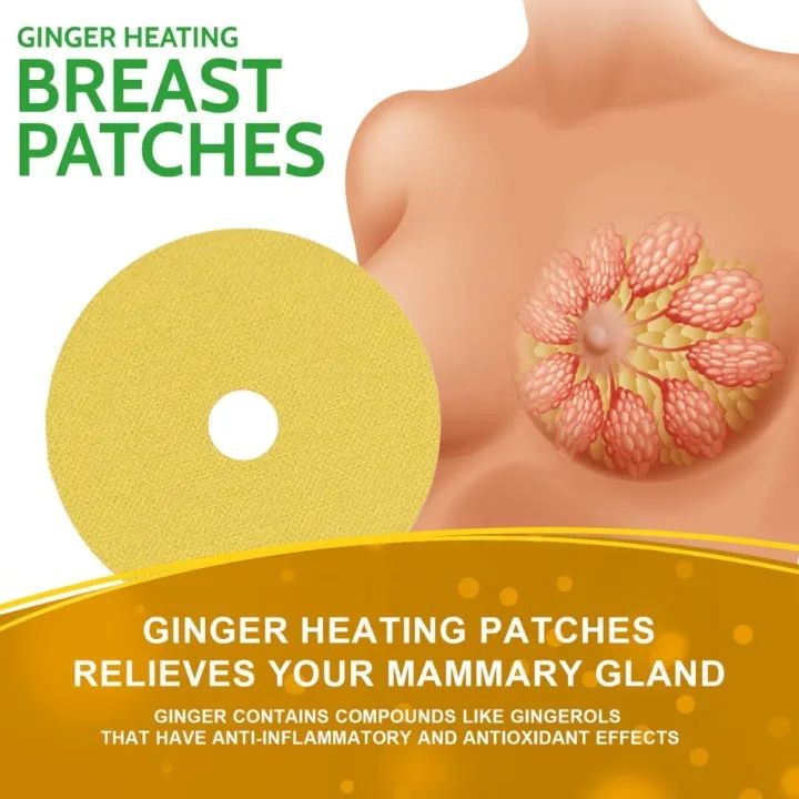 Royal Prestige Ginger Heating Breast Patches view 3