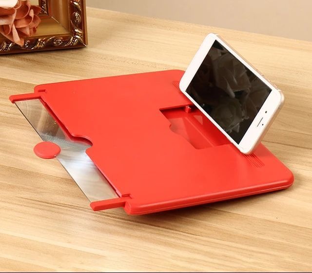 3D Mobile Phone Screen Magnifier (Random Color) view 3