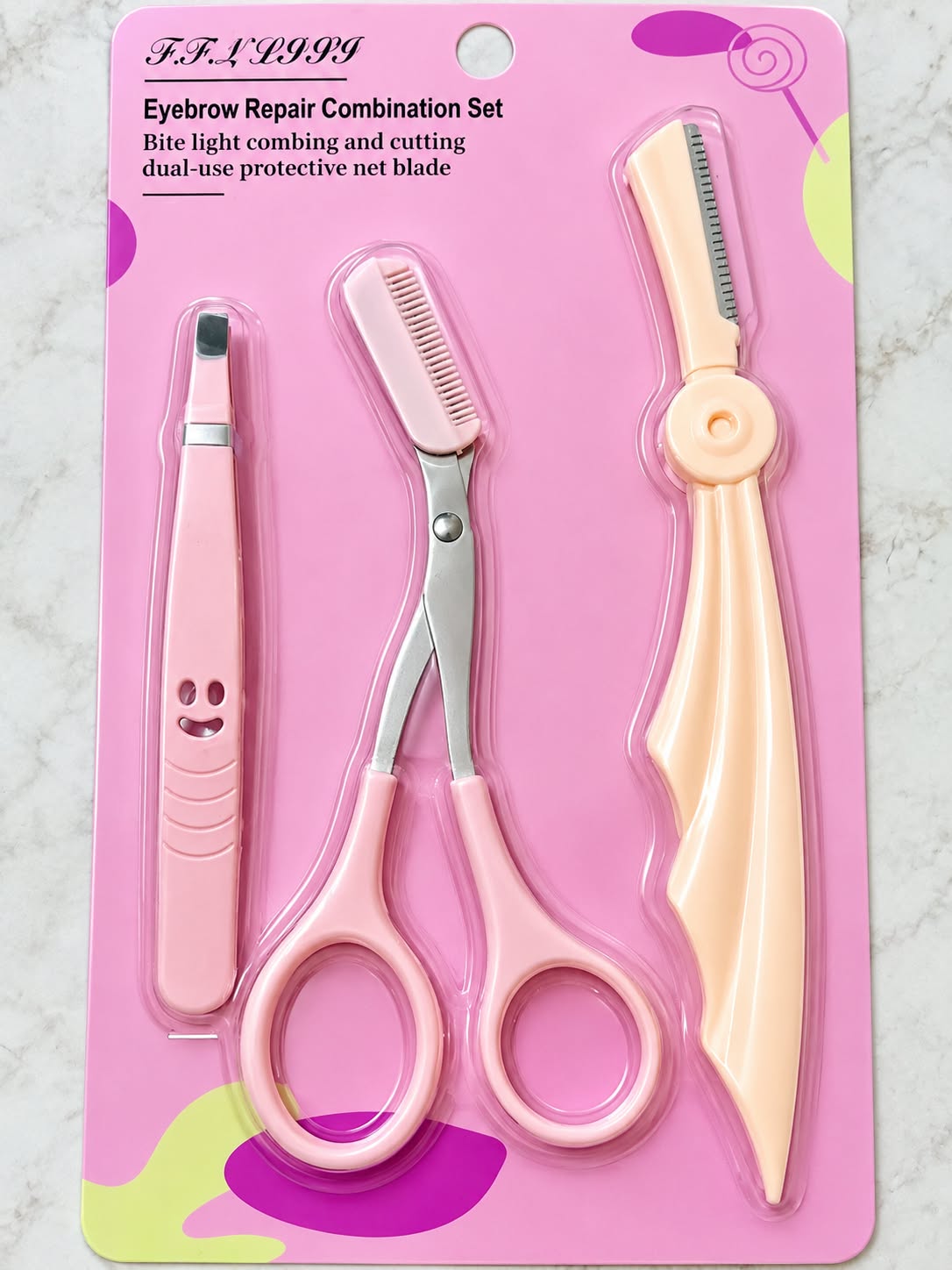 2 In 1 Eyebrows Kit - Multicolor view 3
