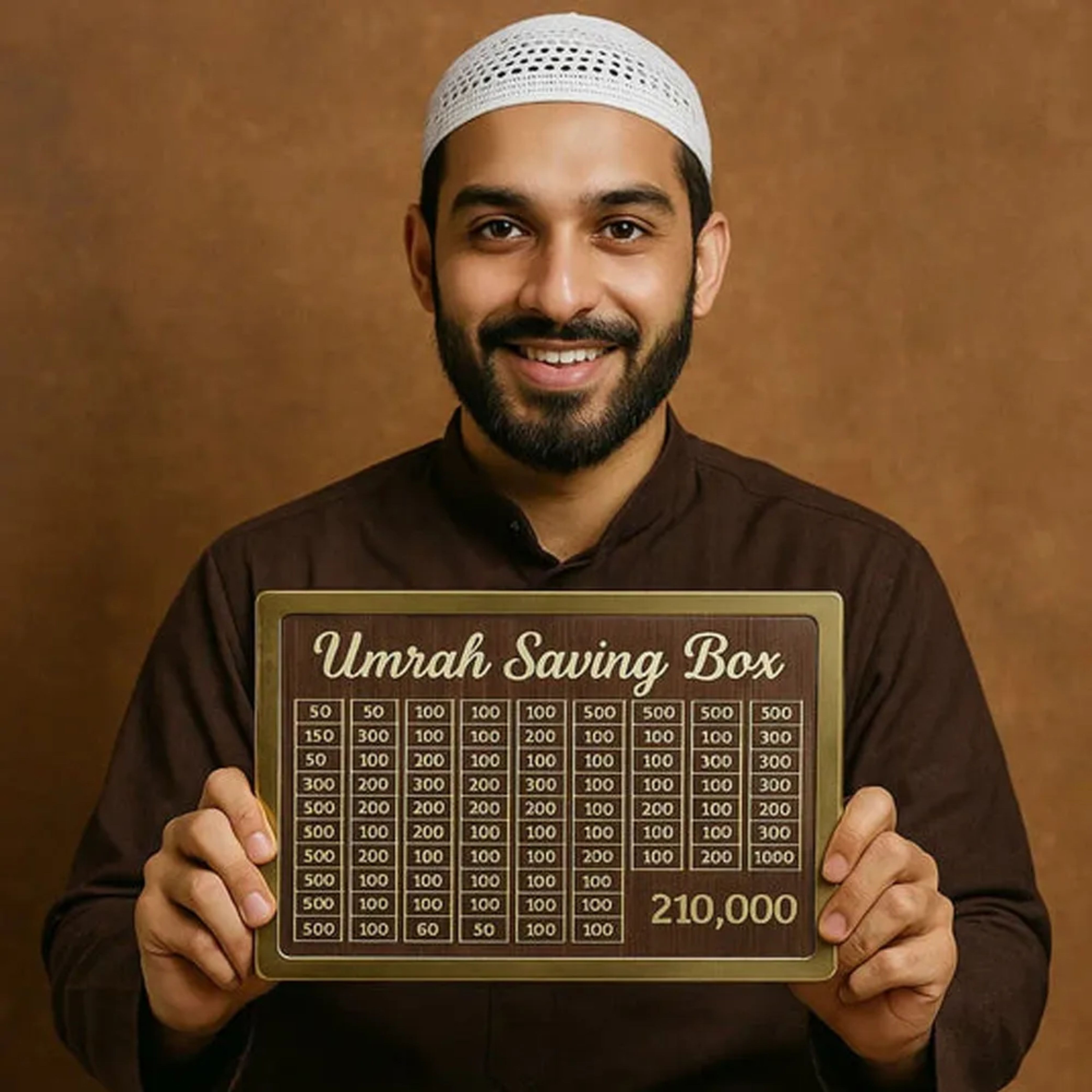 Umrah Saving Box - 210,000 Saving Goal view 3