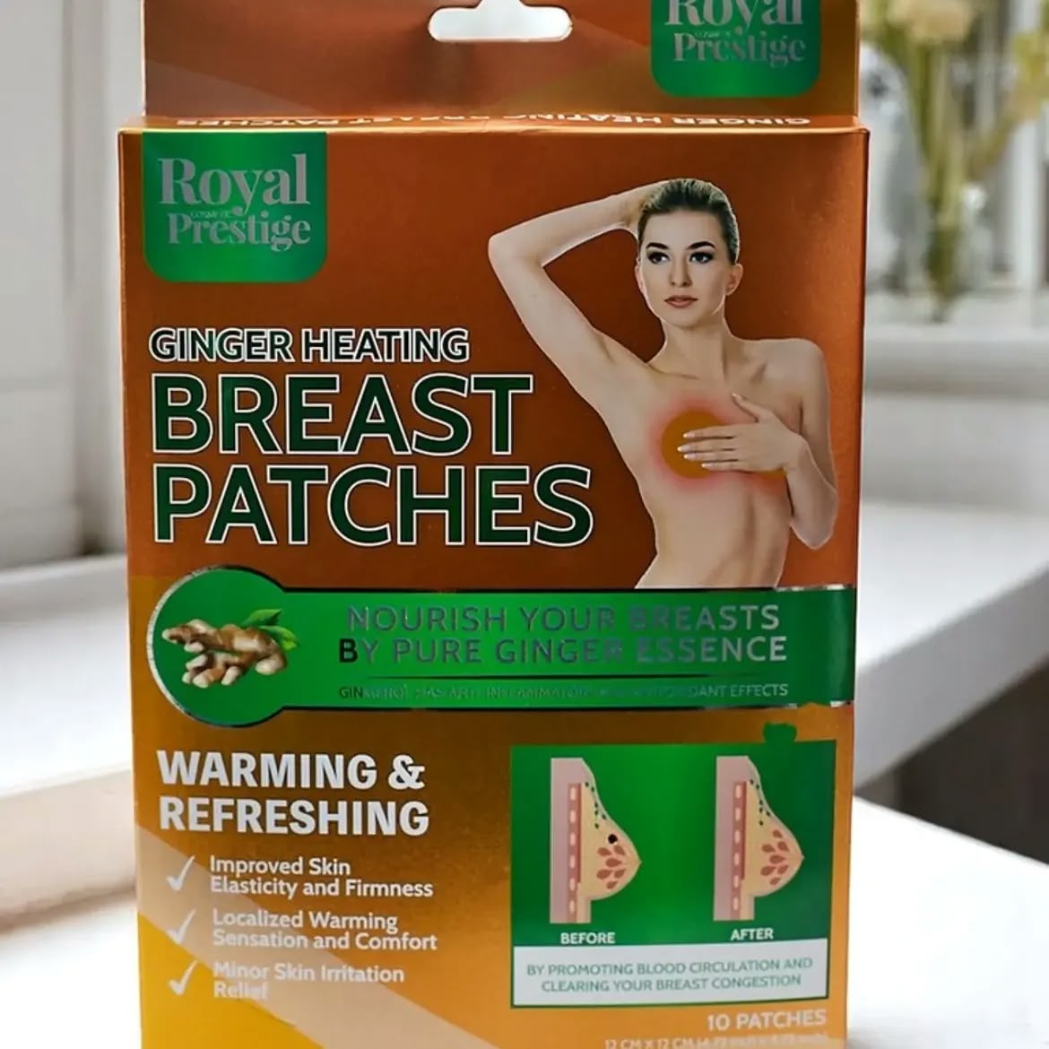 Ginger Heating Breast Patch view 5