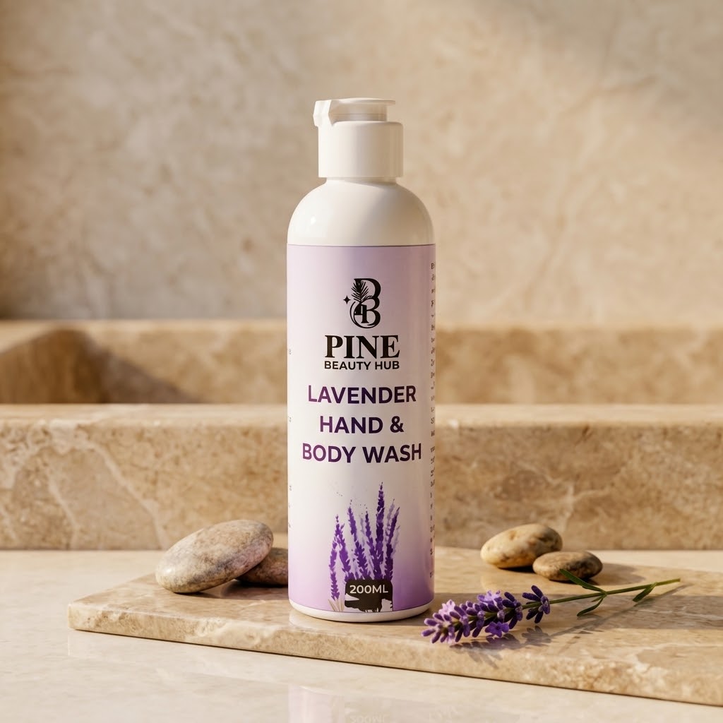 Gentle & Hydrating Lavender Hand & Body Wash (200ml) view 3