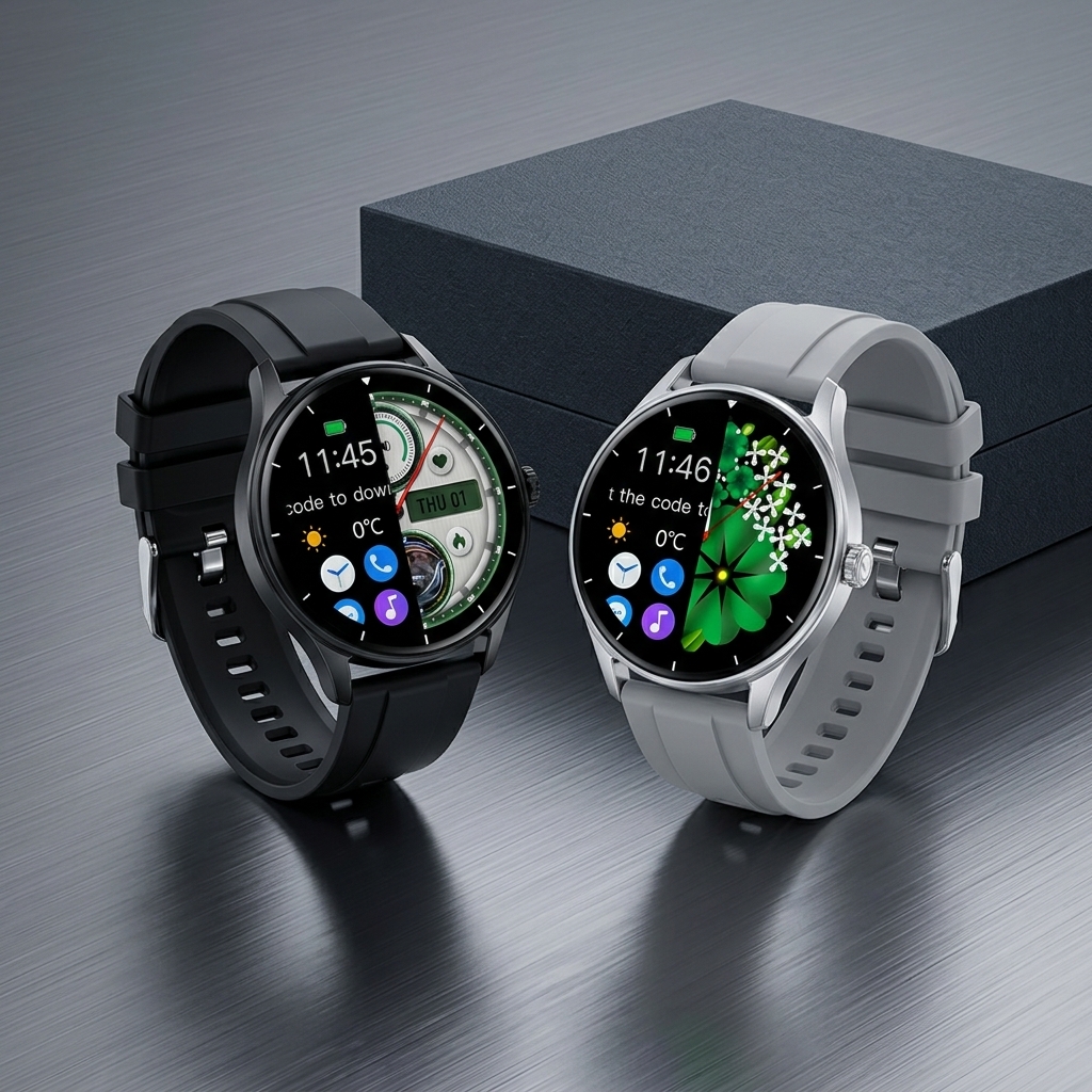 V19Pro Hyper Watch - Silicone Strap Smart Watch