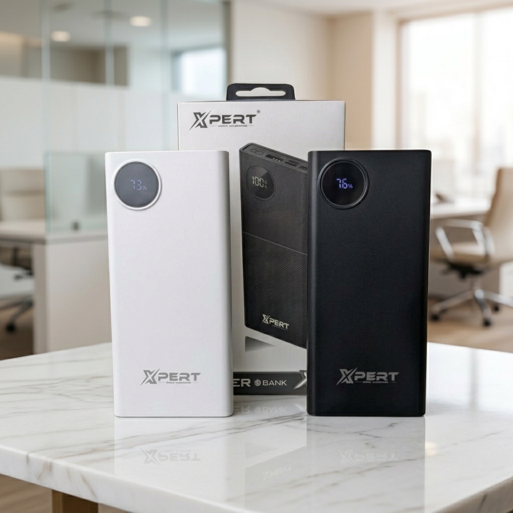 Xpert Power Bank With LED Digital Display 20000 mAh Portable Charger