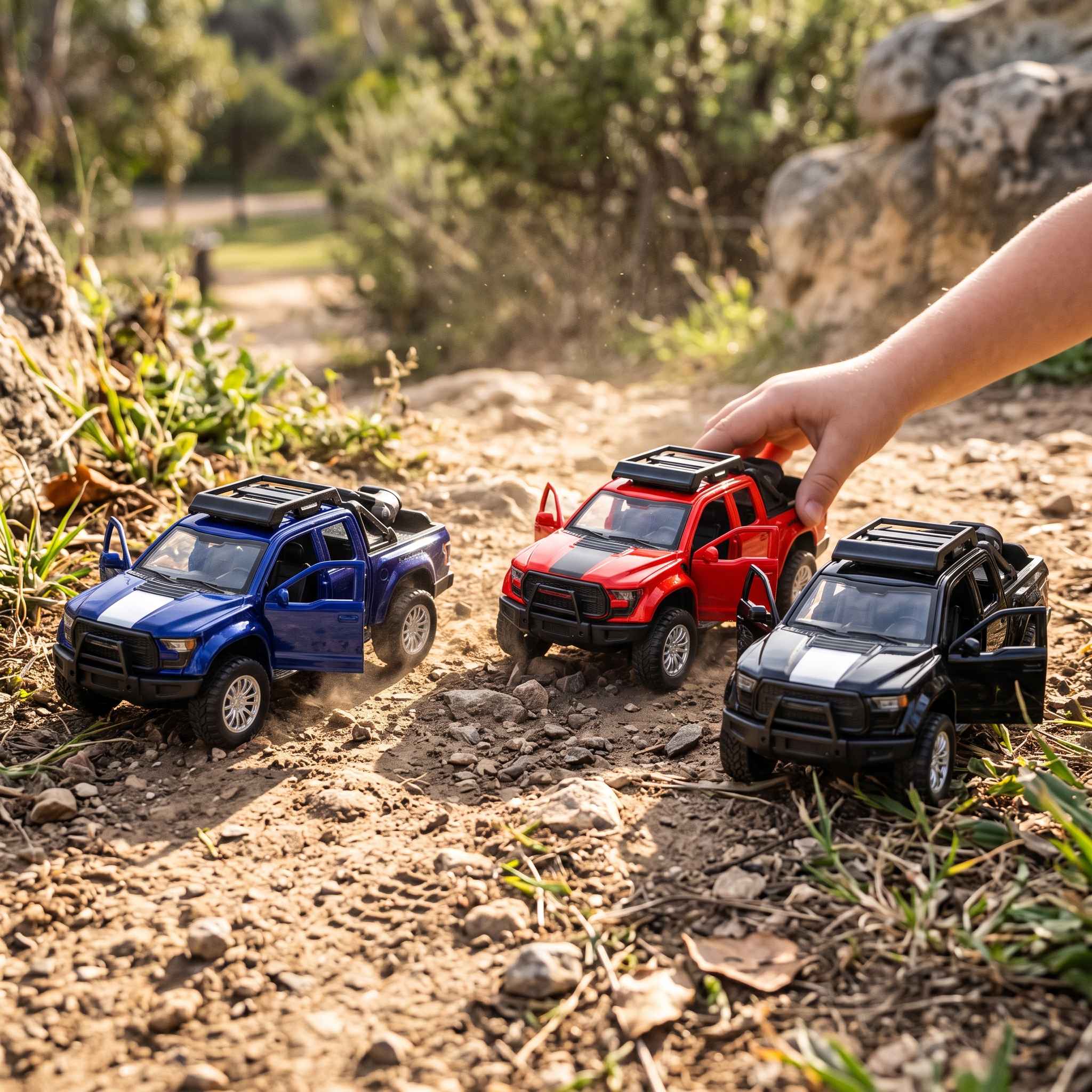 Die Cast Metal Pickup Truck Toy view 3