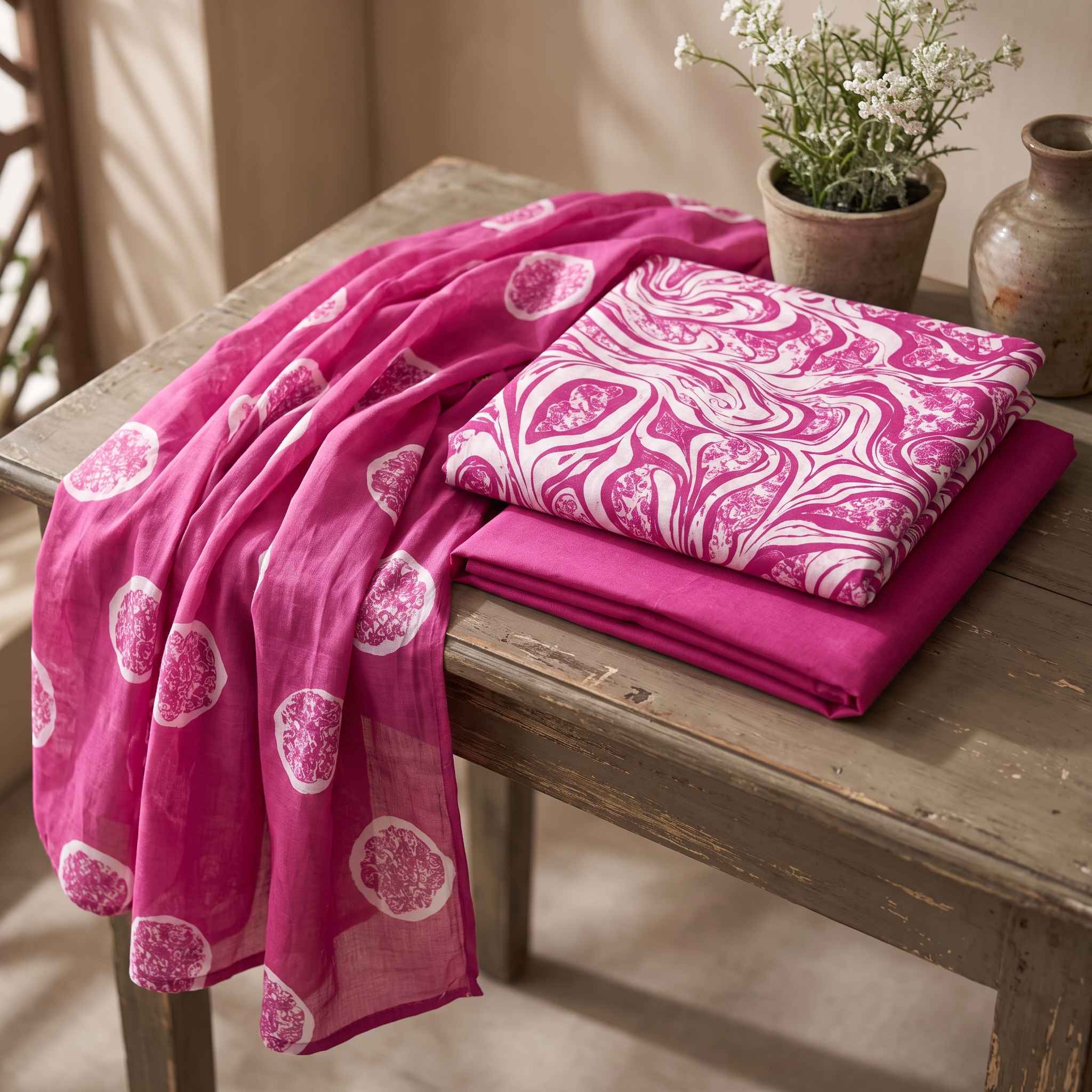 Palwasha by Areeba Arts Premium 3-Piece Unstitched Lawn Suit – Printed Lawn Shirt, Lawn Voil Dupatta & Printed Trouser