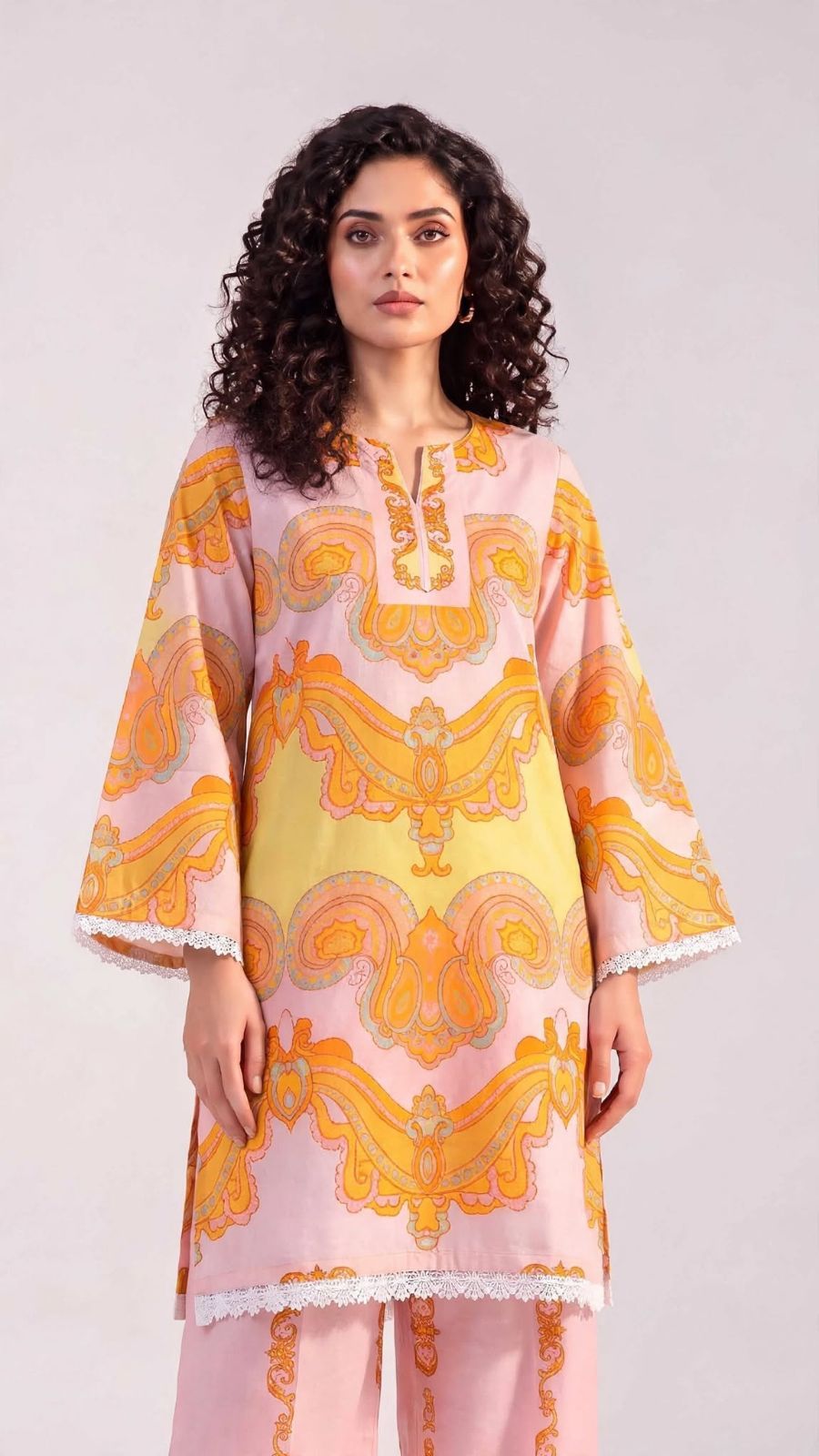Women’s 2-Piece Pret Stitched Co-Ord Set/Kameez Shalwar view 2