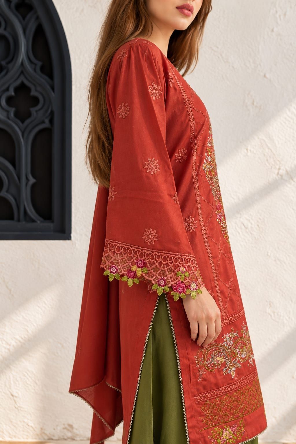 MARIA.B Ready-to-Wear 3-Piece Winter Dhanak Suit