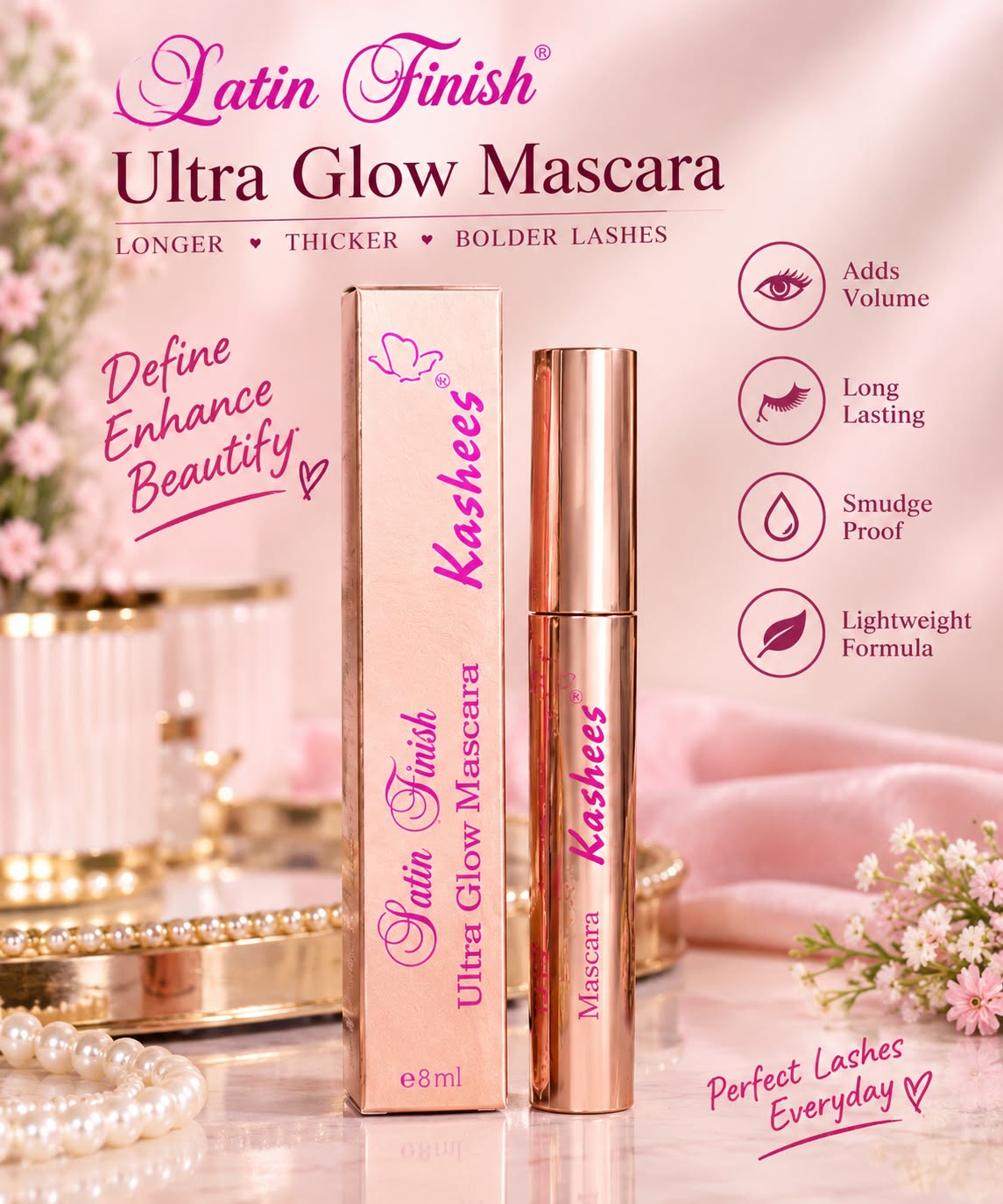 Kashee's Ultra Glow Volumizing Mascara