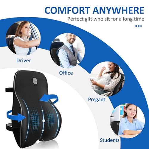 Car Seat Back Relief Pillow – Lumbar Pain Support view 3