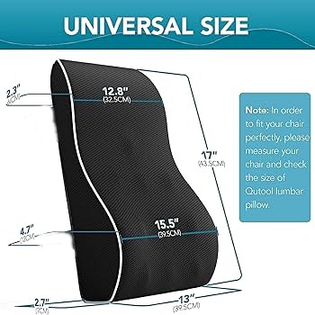 Car Seat Back Relief Pillow – Lumbar Pain Support view 2