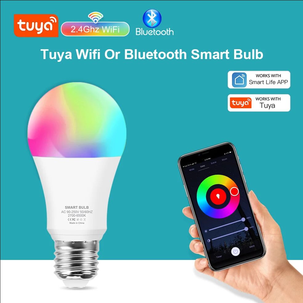 10+ Tenpl Smart RGB BulbAC 220V, 60Hz view 3