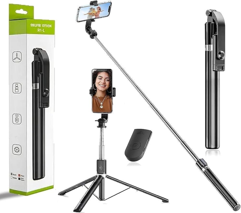 R1-L Premium Selfie Stick Adjustable Model view 3