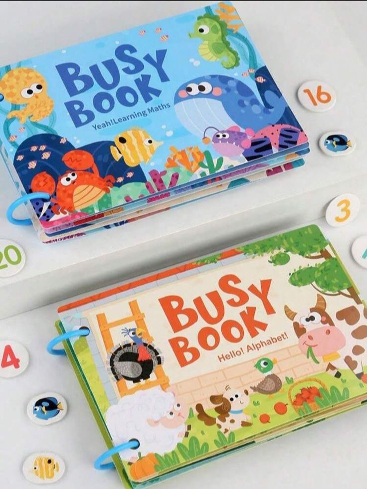 Montessori Busy Book for Kids | Early Learning Activity Book, Educational Quiet Book for Toddlers, Preschool Learning & Fine Motor Skills Development view 3
