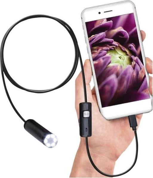 Professional 3-in-1 Endoscope Camera 3.5M – HD Waterproof Inspection Borescope with LED Lights | Type-C, Micro USB & PC Compatible for Car, Pipe & Hard-to-Reach Areas view 2