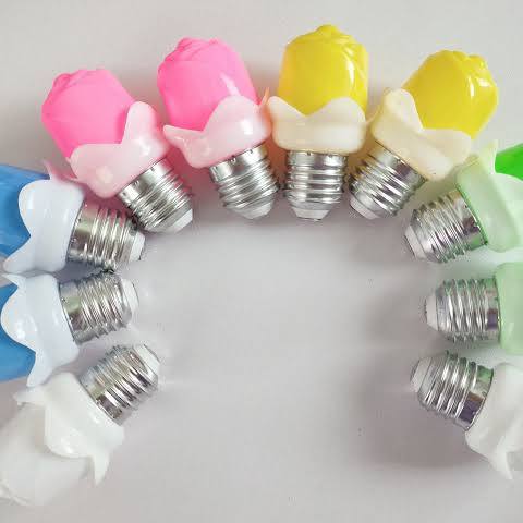 Decorative Rose-Shaped LED Light Bulbs Random Color view 2