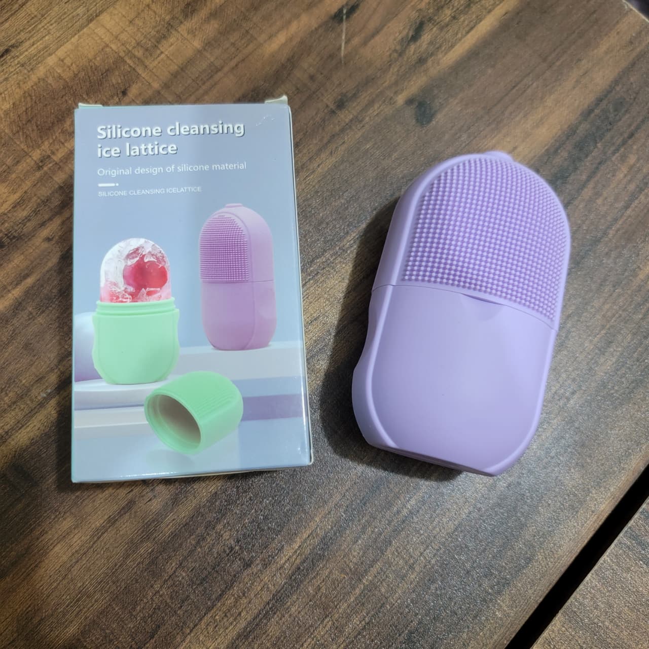 Silicone Cleansing Ice Lattice Facial Tool view 4