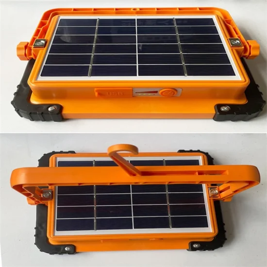 Solar Power Bank with Super Bright LED Light | Solar & USB Charging | Portable Emergency Light & Mobile Charger view 2