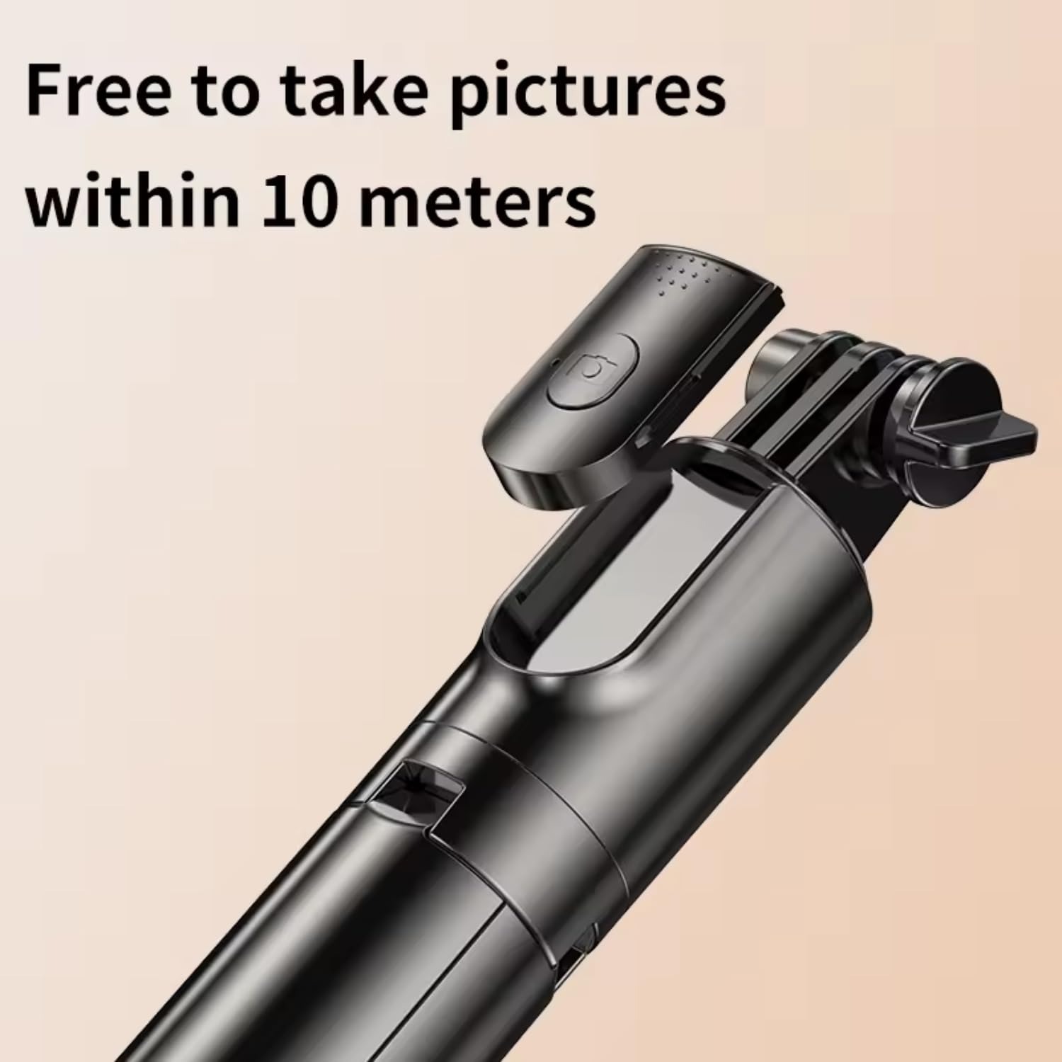 R15-L Premium Quality Selfie Stick Adjustable Size view 3