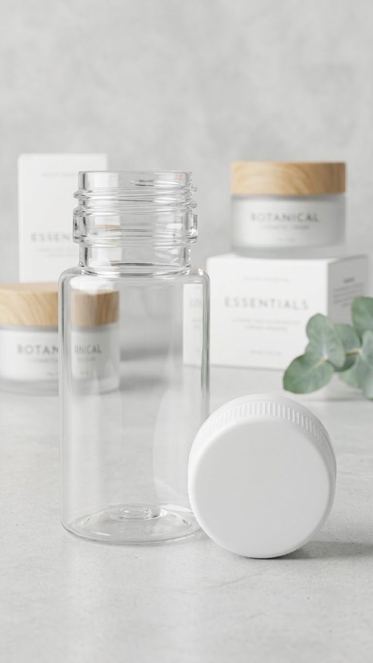 Professional Grade Transparent Bottle for Skincare & Liquids(30ml) | Empty Bottle (12pcs)