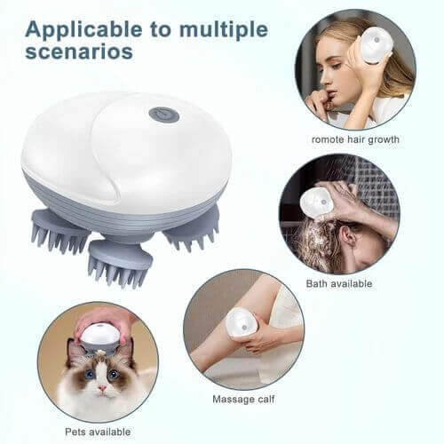 Electric Scalp Massager Rechargeable Head Massager Machine view 3