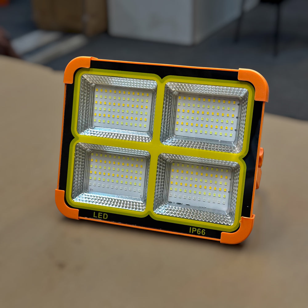 Solar Power Bank with Super Bright LED Light | Solar & USB Charging | Portable Emergency Light & Mobile Charger view 5