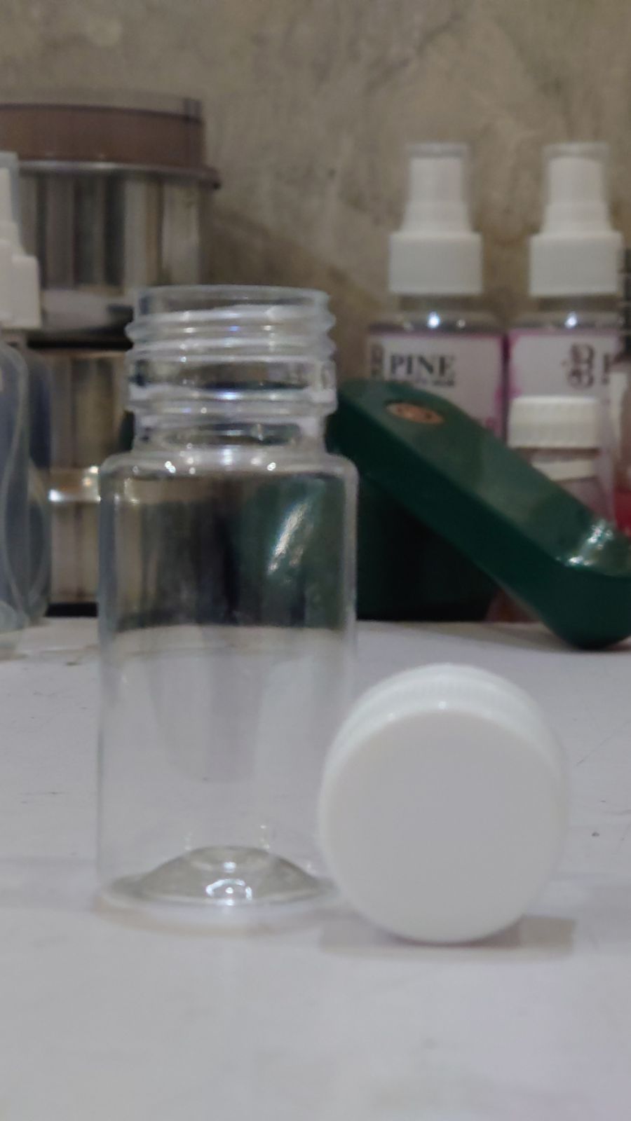 Professional Grade Transparent Bottle for Skincare & Liquids(30ml) | Empty Bottle (12pcs) view 2