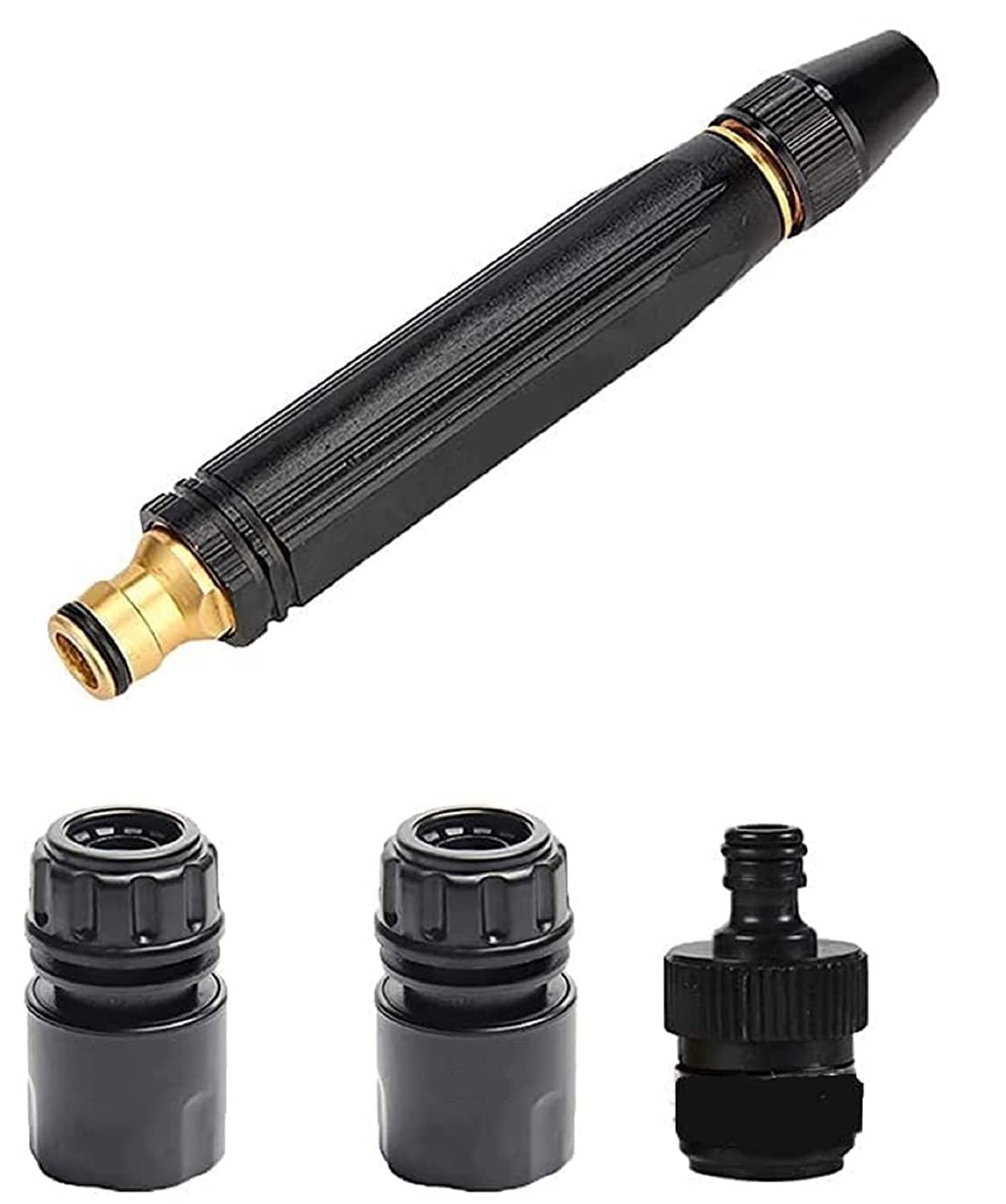 Adjustable High Pressure Water Gun Sprayer Nozzle - Household & Car Wash