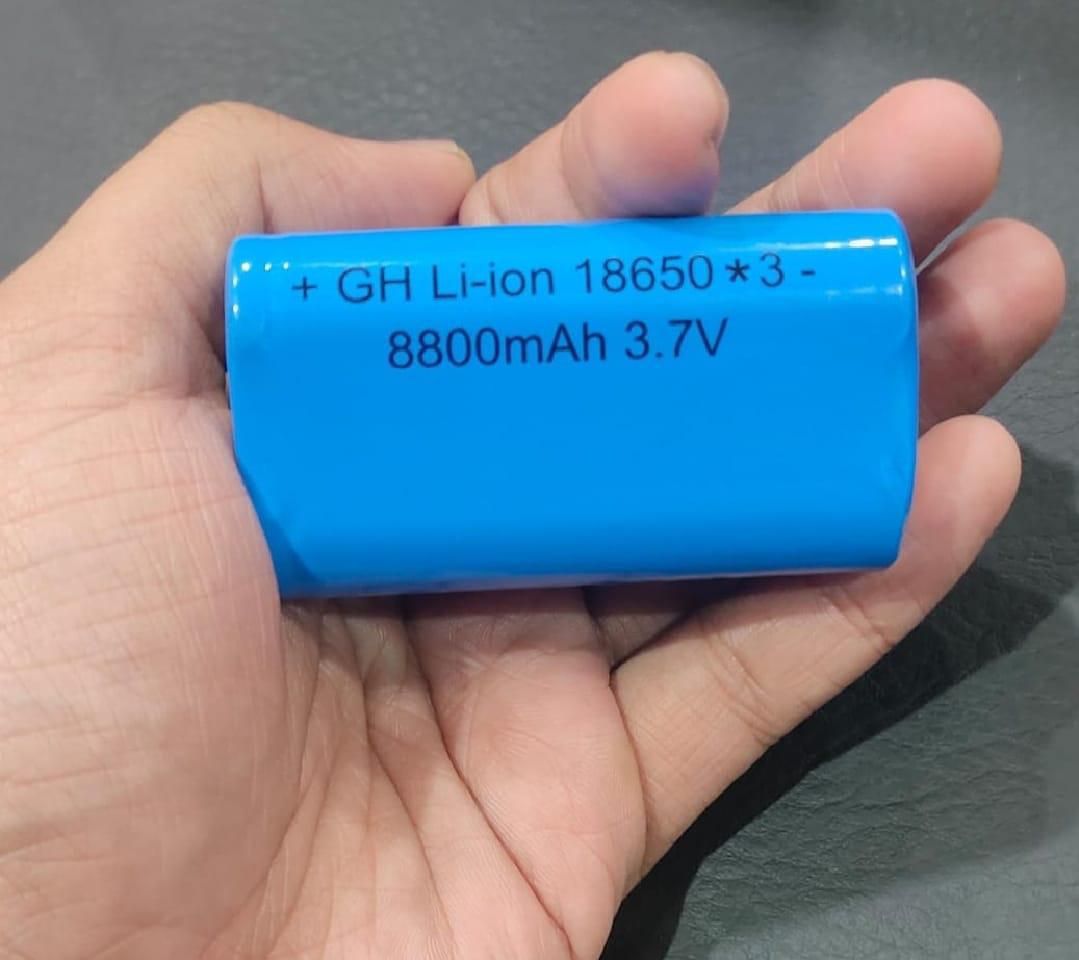 GH Li-ion 18650*3 8800mAh 3.7V Battery Pack view 4