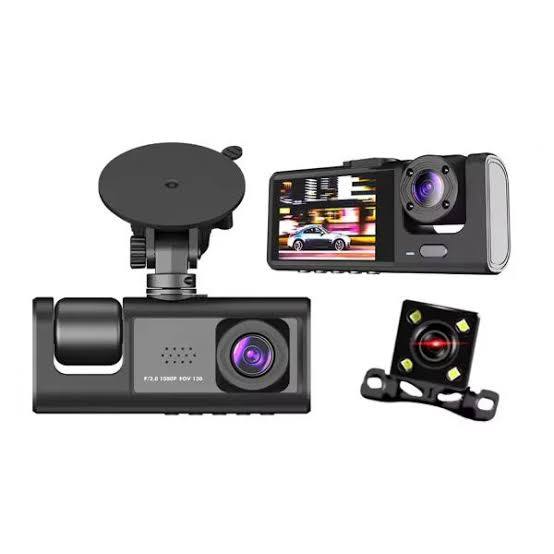 Car DVR Dash Cam 3 Channel Y16 (1080P)