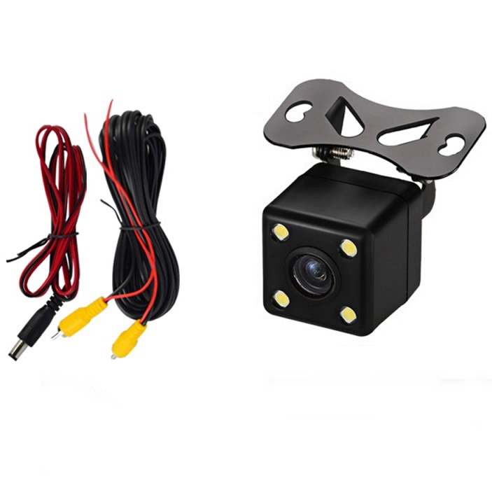 Universal Car Rear View Camera 4 LED Back Camera view 2