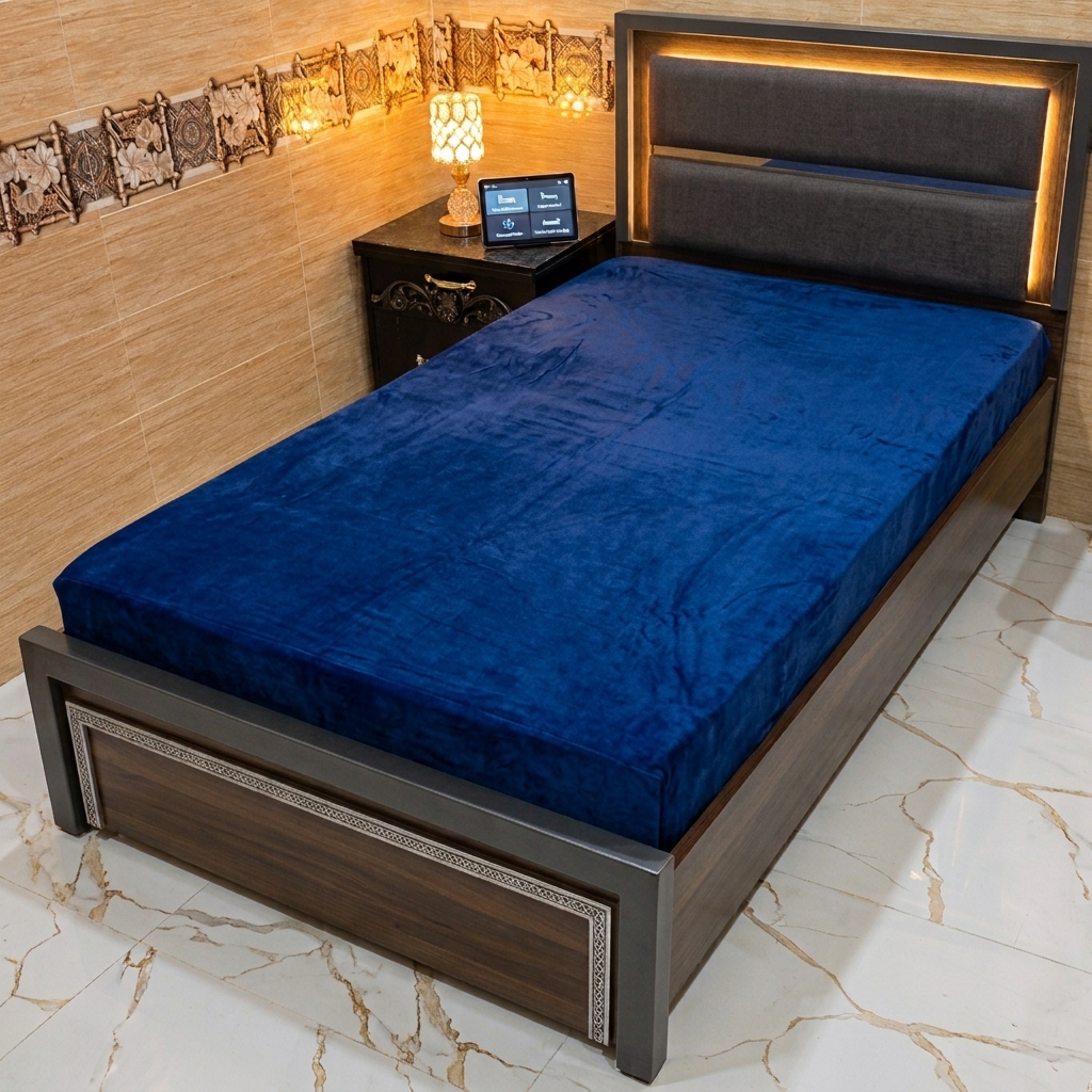 Waterproof Terry Single Bed Mattress Protector view 2