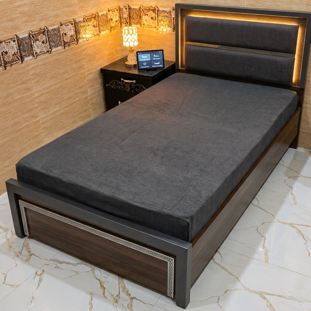 Waterproof Terry Single Bed Mattress Protector view 4
