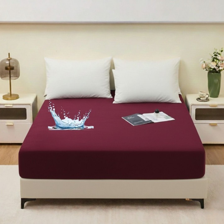 Waterproof Terry Mattress Protector – King Size view 5