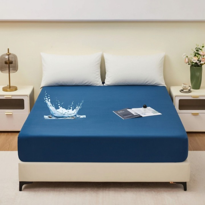 Waterproof Terry Mattress Protector – King Size view 2
