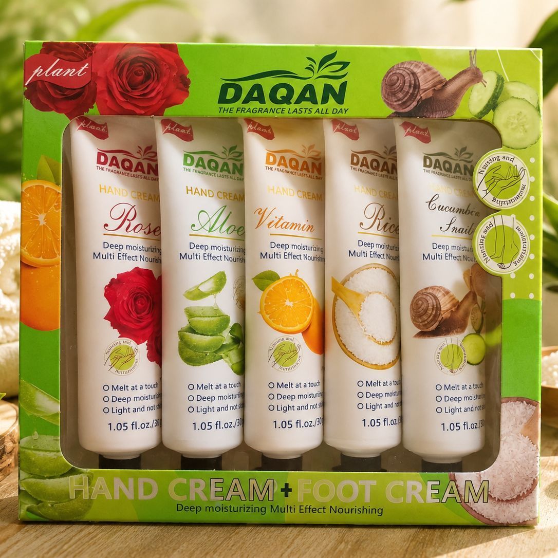 5 in 1 Daqan Hand & Foot Moisturizing Cream 30g each tube view 2