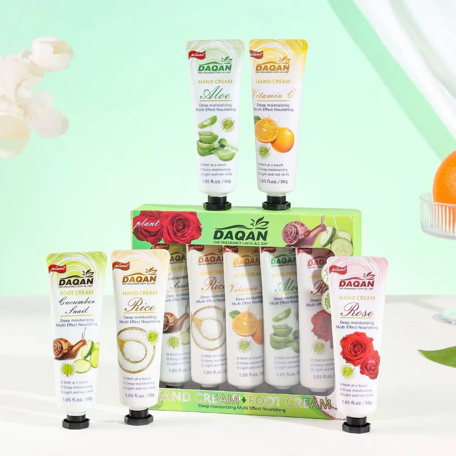 5 in 1 Daqan Hand & Foot Moisturizing Cream 30g each tube view 3
