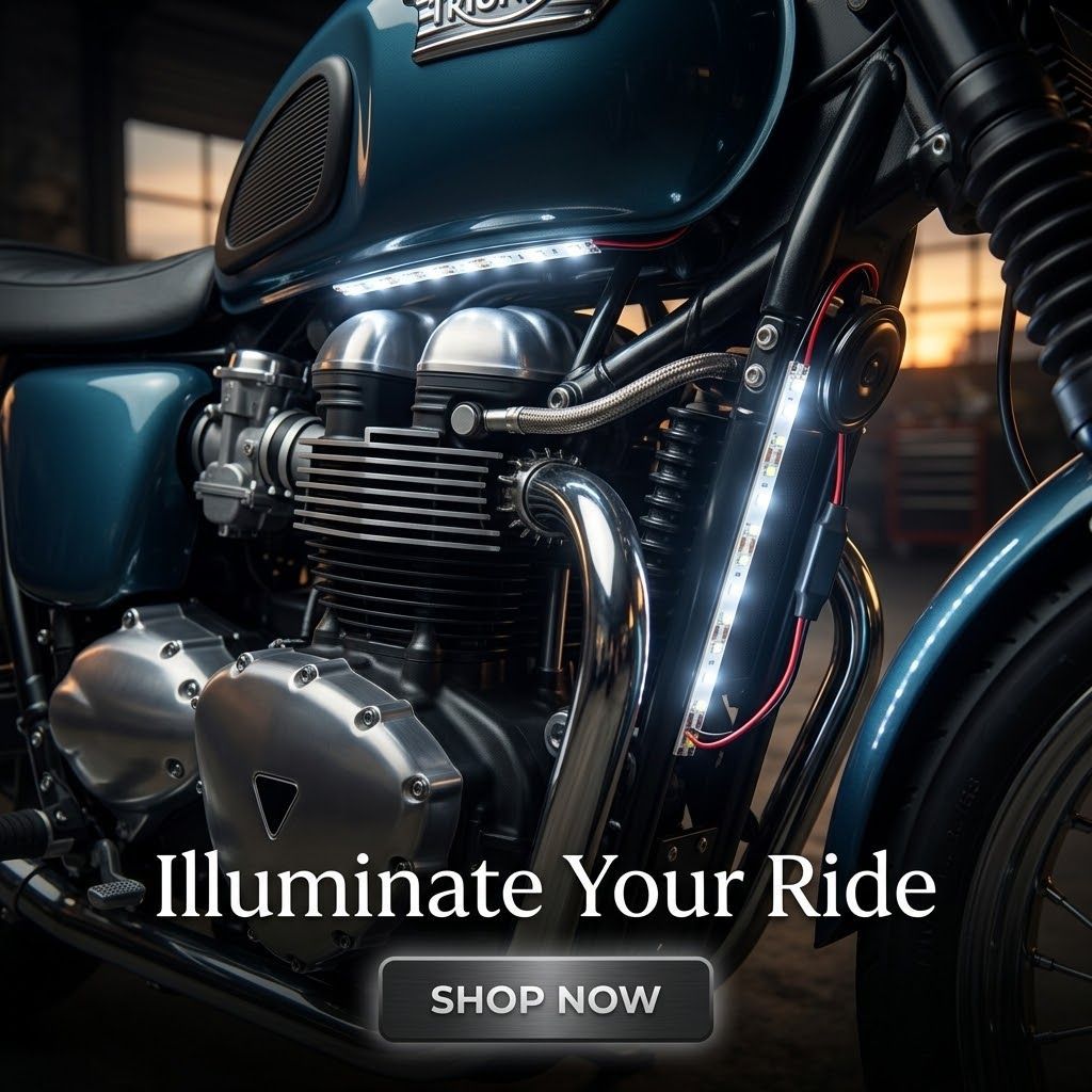 The Lumina Pro: Ultra-Slim Bike & Gadget LED Light Kit view 3