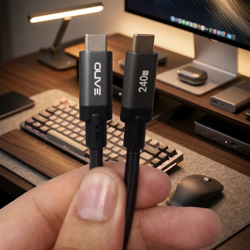 Olive Zenith 240W Type-C to Type-C Cable view 2