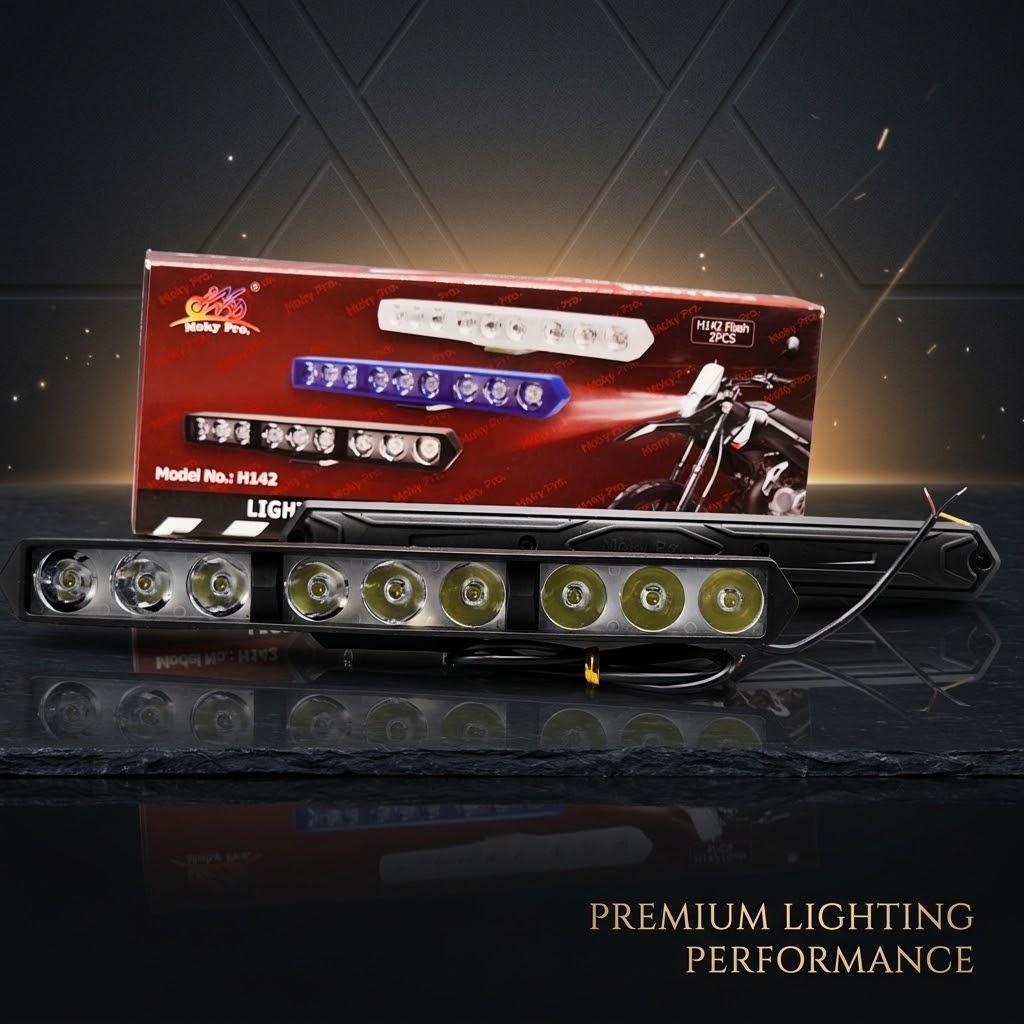 Moky Pro 8 Inch Bar Light 9 SMD - 2 Pcs Set view 2