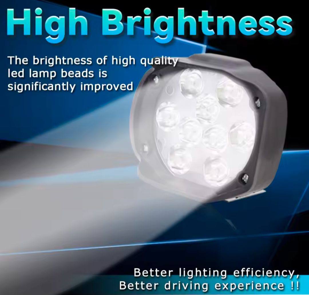 LED Rectangle Anti-Fog Light for Motorcycles view 5