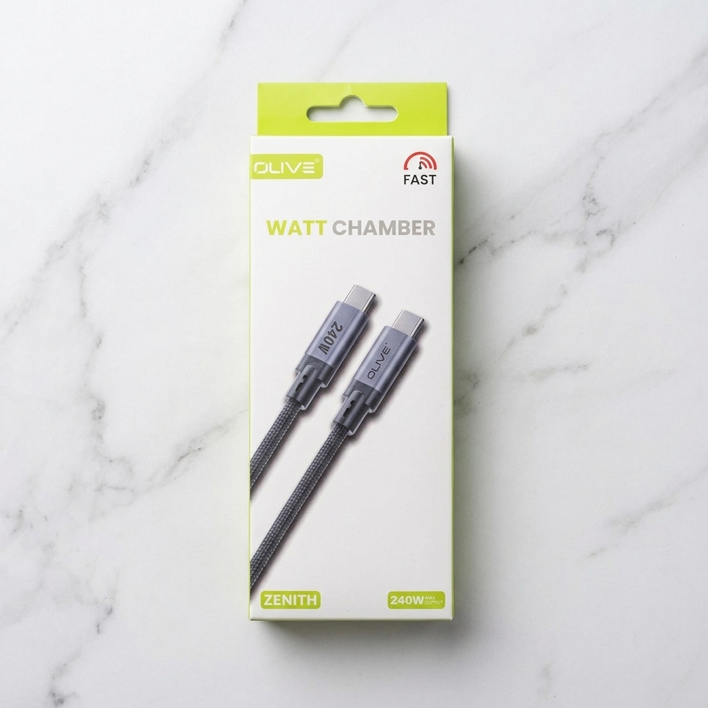 Olive Zenith 240W Type-C to Type-C Cable