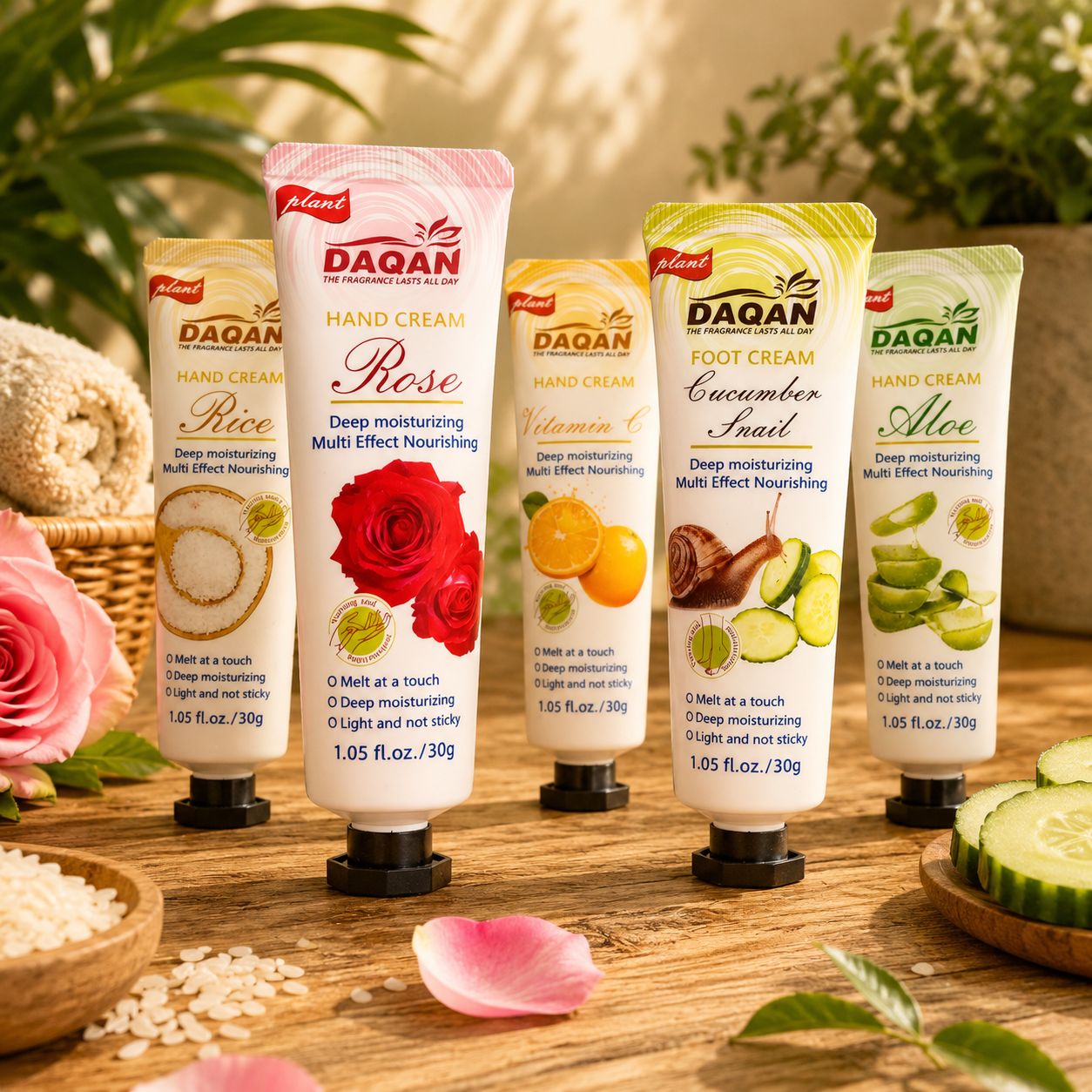 5 in 1 Daqan Hand & Foot Moisturizing Cream 30g each tube view 4