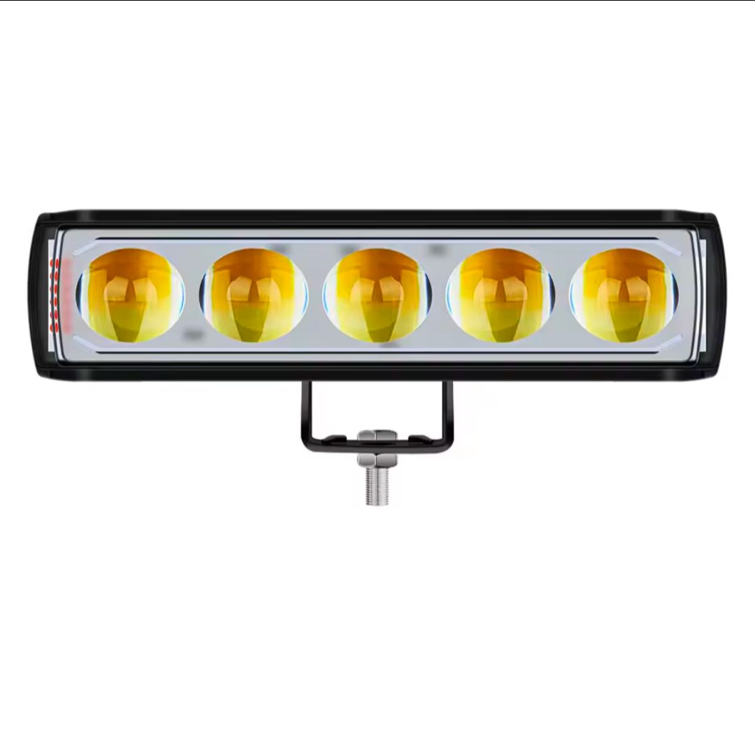 Multi Lens LED Fog Light for Bike - 6 Modes, Waterproof, 12V-80V