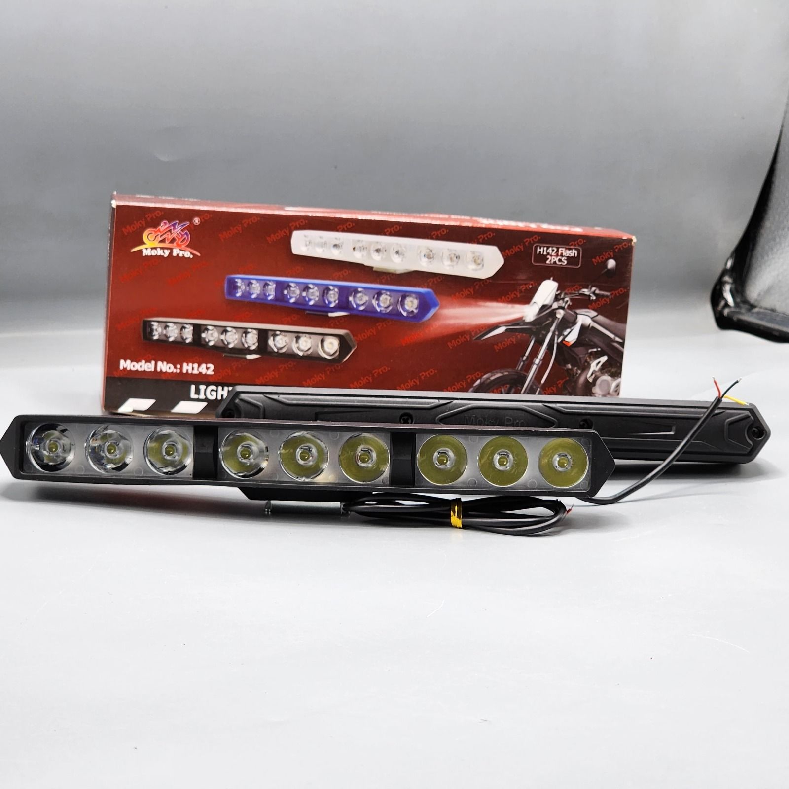 Moky Pro 8 Inch Bar Light 9 SMD - 2 Pcs Set view 4