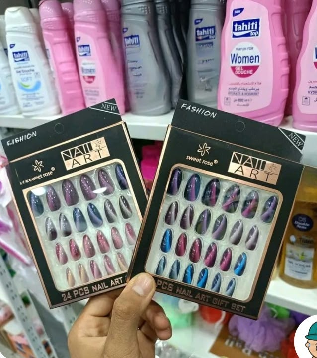 24 Pcs Professional Manicure Artificial Nails – Salon-Quality Press-On Nail Set view 4