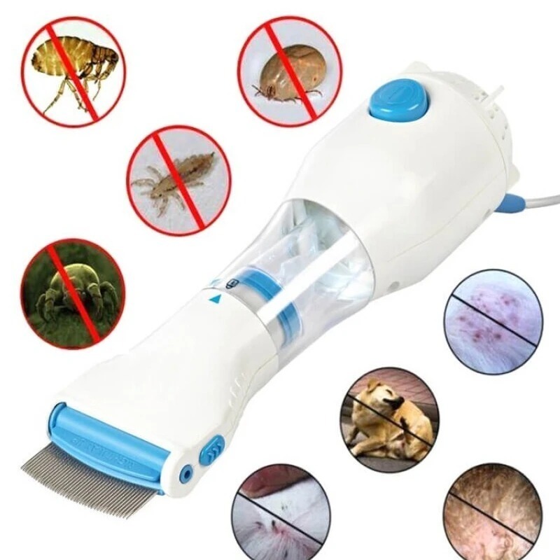 LICETEC V-COMB Anti-Lice Vacuum Comb view 2