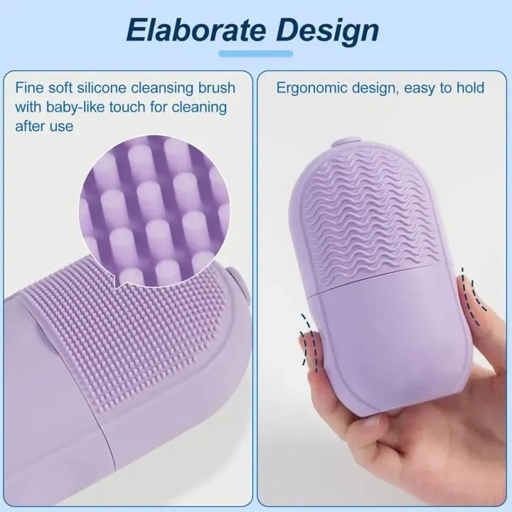Silicone Cleansing Ice Lattice Facial Tool view 2