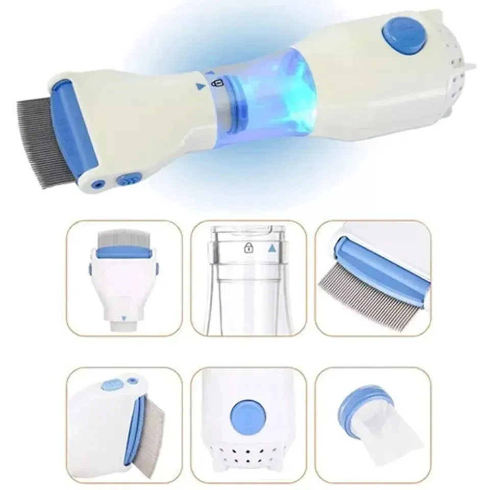LICETEC V-COMB Anti-Lice Vacuum Comb view 3